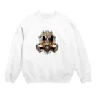 BABYLON  Channel　aiのダイヤモンドガスマスク Crew Neck Sweatshirt