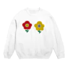 になになのあとりえのおはな Crew Neck Sweatshirt