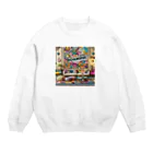 nuuartのドーパミンデコールと陽気な美学 Crew Neck Sweatshirt