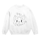 ちわわわ帝国のすもち Crew Neck Sweatshirt