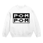 mf@PomPomBlogのSub Pom Pom Logo スウェット