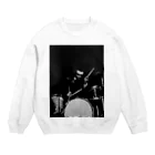 Ryo’s Art Shopのジャズ・ドラム・プレイヤー Crew Neck Sweatshirt