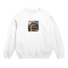 ぽめさくのぽめ勇者 Crew Neck Sweatshirt