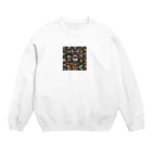 wワンダーワールドwのAggregation SIX Crew Neck Sweatshirt