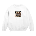 altemaの子犬 Crew Neck Sweatshirt