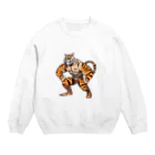 Stellar Companyのタイガーマスクド・タイガー Crew Neck Sweatshirt