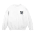 t_08のロボット Crew Neck Sweatshirt