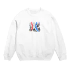 Yoiの堕天使くん Crew Neck Sweatshirt