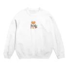 藤櫻峯久のトキメキしばこちゃん２ Crew Neck Sweatshirt