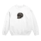 wワンダーワールドwのSKULL002 Crew Neck Sweatshirt