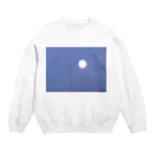 tora-yuuuunの満月 Crew Neck Sweatshirt