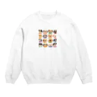 ハワイライフのアロハシャツ犬 Crew Neck Sweatshirt