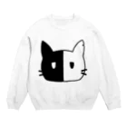 華燐~karin~の白黒ねこ(通常) Crew Neck Sweatshirt