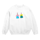 Lily bird（リリーバード）のカラフルハンドベル Crew Neck Sweatshirt