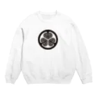 Yukimurakun「Samurai」のアオイノゴモン家紋グッズ Crew Neck Sweatshirt