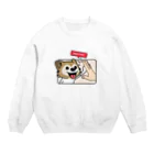 walkiesのハイタッチ！パピヨン Crew Neck Sweatshirt