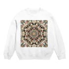 BABYLON  Channel　aiのRenaissance  baroque模様　ヨーロピアン Crew Neck Sweatshirt