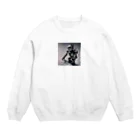 Yuelの作曲ロボット Crew Neck Sweatshirt