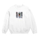 ft141104の「とある国の冬の信号」 Crew Neck Sweatshirt