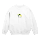 キャットモカのたまご Crew Neck Sweatshirt