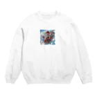 AQUAMETAVERSEのフライングバイク　Tomoe bb 2712 Crew Neck Sweatshirt