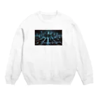 ETOWA_TOWAの未来都市の停電 Crew Neck Sweatshirt