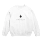 OWLCOIN ショップのEthereum イーサリアム Crew Neck Sweatshirt