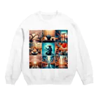 130SaitohのJAPAN Crew Neck Sweatshirt