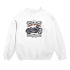 男前ショップのアメリカンビンテージバイク Crew Neck Sweatshirt