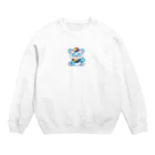 🏳️‍⚧️ 7oofのにじいろパンダ Crew Neck Sweatshirt