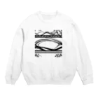 ZZRR12の波紋模様 Crew Neck Sweatshirt