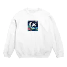 ココナッツアイランド©️のウミガメ Crew Neck Sweatshirt