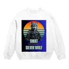 SaBATaNのSWAT シルバーウルフ1 Crew Neck Sweatshirt