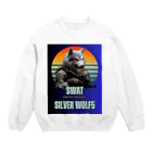 SaBATaNのSWATシルバーウルフ5 Crew Neck Sweatshirt