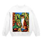 Ppit8のWelcome to Machupicchu ! Crew Neck Sweatshirt