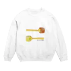 Alles Liebeのホットチョコレート Crew Neck Sweatshirt