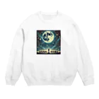 KIglassesのHarmony of the Starry Sky - 星空の調和 Crew Neck Sweatshirt