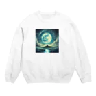 KIglassesのDream Under the Starry Sky - 星空の夢 Crew Neck Sweatshirt