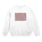 かもめちゃぁんの狆の兄弟 手描き イラスト Crew Neck Sweatshirt