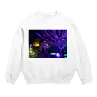 morinoyouseiのキラキラ輝くイルミネーションの世界 Crew Neck Sweatshirt