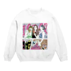 ヒトミのgirls Crew Neck Sweatshirt