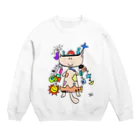 peace11newsのにゃんが選ぶ気まぐれバカンス必須アイテム2024 Crew Neck Sweatshirt