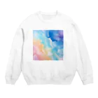 chan-takehaniの夢幻のカラーパレット Crew Neck Sweatshirt