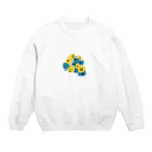 めんまのさいぼぼ Crew Neck Sweatshirt