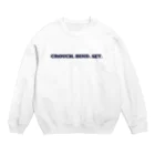 SCRUM clothing storeのCROUCH.BIND.SET.  ラグビー  Crew Neck Sweatshirt