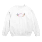 Hiromiの光の翼 Crew Neck Sweatshirt