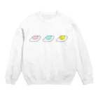 ENDOshopのカラフル目玉焼き Crew Neck Sweatshirt