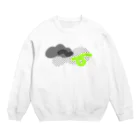 KIYOMI_KIWAMIのモニョモニョ ドット Crew Neck Sweatshirt