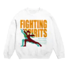 KOHAKUMARUの戦う少女～FIGHTING SPIRITS～ Crew Neck Sweatshirt