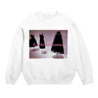 Girls at homeのGirls at home fashionista  Crew Neck Sweatshirt